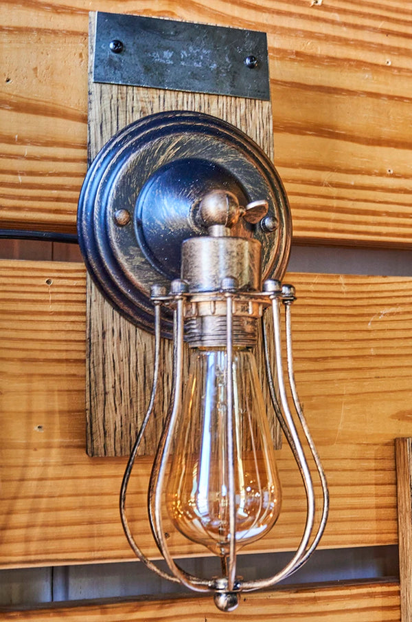 Whisky Barrel Wall Light