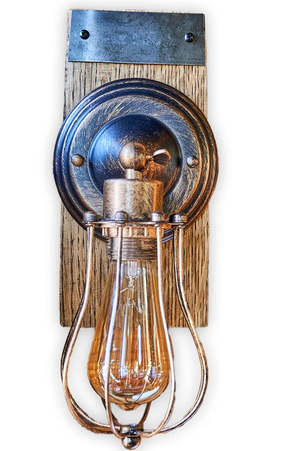 Whisky Barrel Wall Light