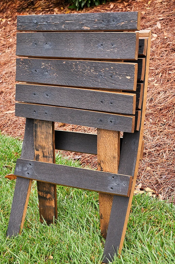 Whiskey Barrel Foldable Chair