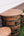 3/4 Whiskey Barrel Bar Table with Stools