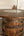 Whiskey Barrel table Set with Stools -Outdoor Barrel Table with Stools Set