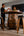 Whiskey Barrel table Set with Stools -Outdoor Barrel Table with Stools Set