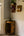 Whiskey Corner Barrel Vanity with Hammered Sink: Rustic Farmhouse Bathroom Decor