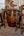 Handmade Whiskey Barrel Pub Table Set with Bar Stools