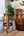 Bourbon Whiskey Barrel Stools with Swivel