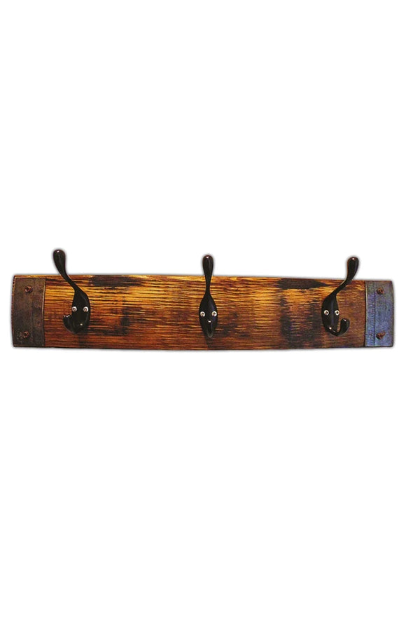 Barrel Stave Hook Rack