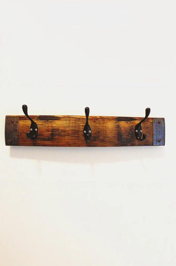 Barrel Stave Hook Rack