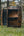 Whiskey Half Barrel Liquor Cabinet Single Door