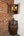 Whiskey Corner Barrel Vanity with Hammered Sink: Rustic Farmhouse Bathroom Decor