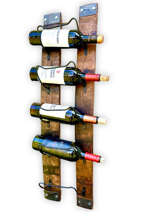 Wine Barrel Stave 5- Bottle Holder