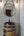 3/4 Whiskey Barrel Vanity with Black Hammered Sink and Faucet