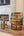 Whiskey Full Barrel Liquor Cabinet Single door