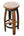 Bourbon Whiskey Barrel Stools with Swivel