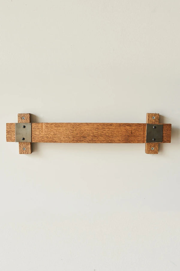 Whiskey Barrel Towel Rack