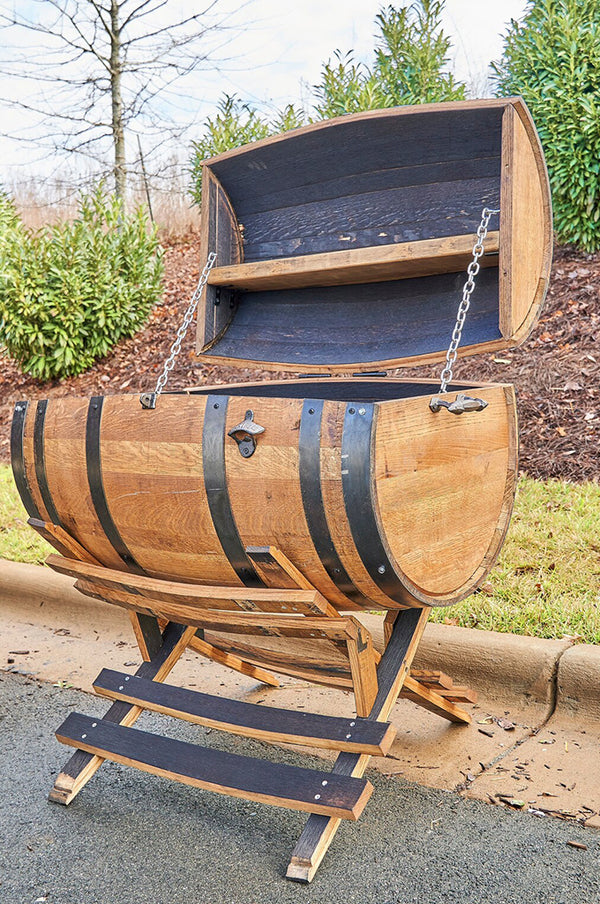 Whiskey Barrel Storage