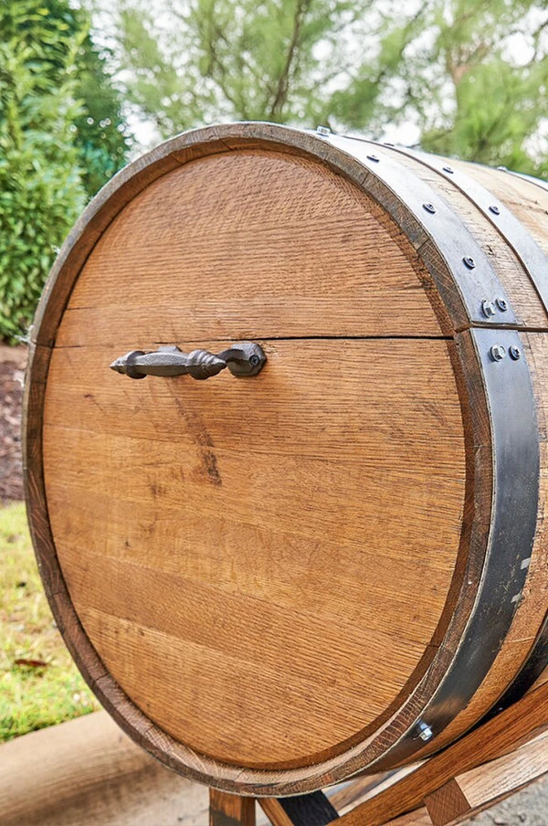 Whiskey Barrel Storage