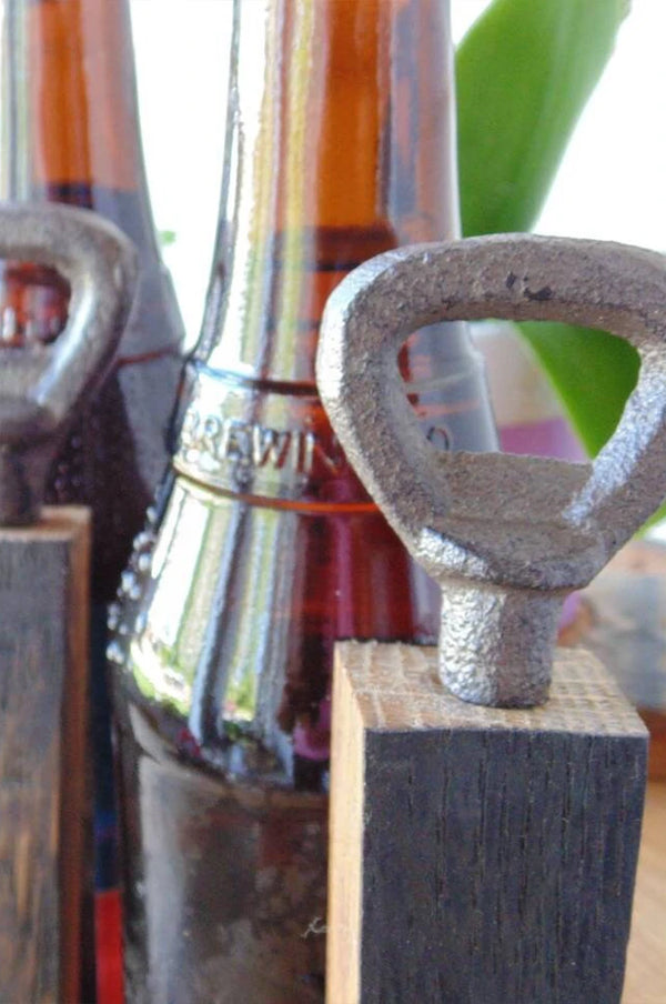 Whiskey Barrel Stave Bottle Openers